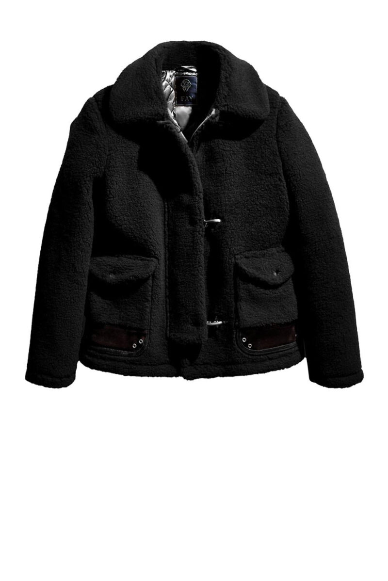 Ansomi Women’s Three-Hook Closure Jacket