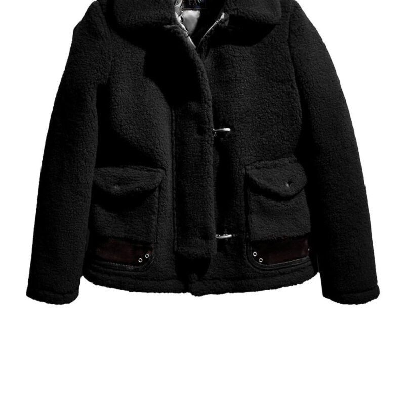 Ansomi Women’s Three-Hook Closure Jacket