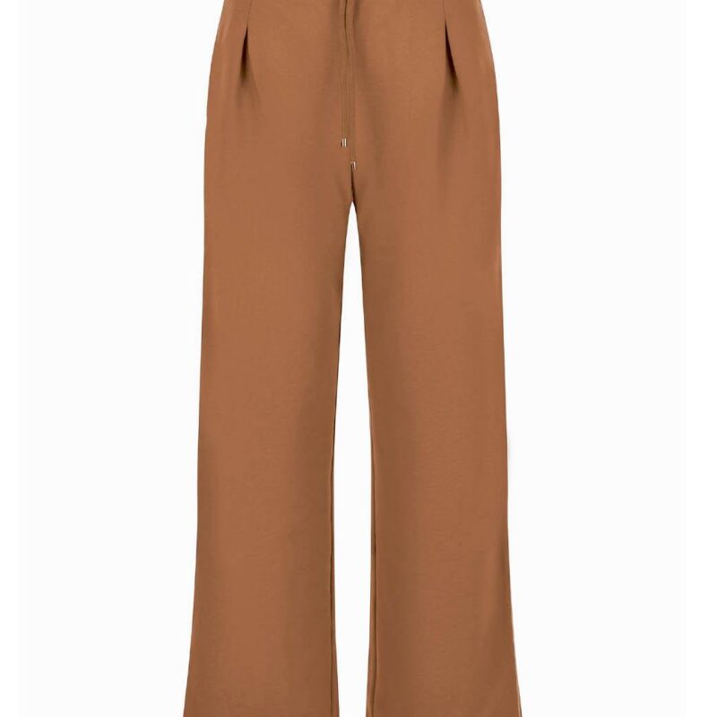 Ansomi Women's Elegant High-Waist Curve Joggers