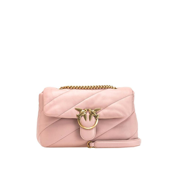 Ansomi Mini Pink Love Puff Bag
