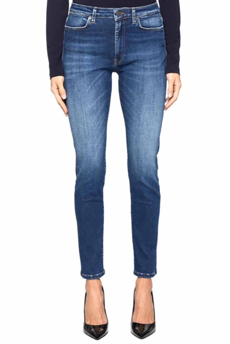Ansomi Women's Iris High-Waisted Wide-Leg Jeans - Image 2